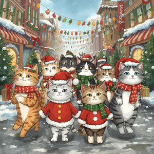 ベルねこのクリスマスマーチ