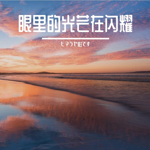 眼里的光芒在闪耀