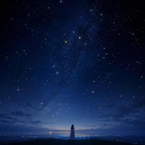 夜空に瞬く小さな光