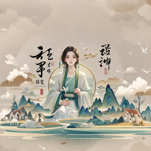 夕阳古道桃花情