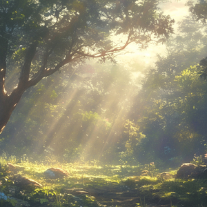 やわらかな光の祝福