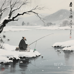 独钓寒江