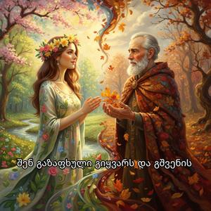შენ გაზაფხული გიყვარს და გშვენის Georgian Poem Song about Spring and Autumn