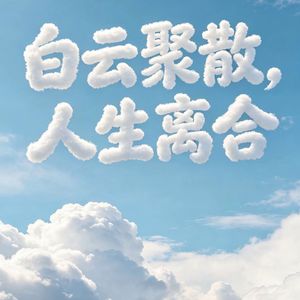 白云聚散，人生离合