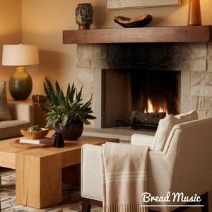 피어오르는 음표 (벽난로 소리)