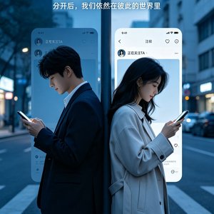 分手之后相互关注
