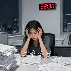 赚钱好难不想上班