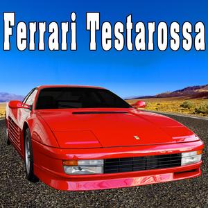 Ferrari Testarossa Front Luggage Compartment Opens