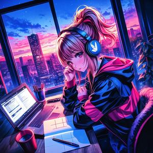 【作業用BGM】Lofi Chill Beats Relax Music Japanese City Pop Jazz Cafe Study Work Focus Chillhop Urban Night Echoes