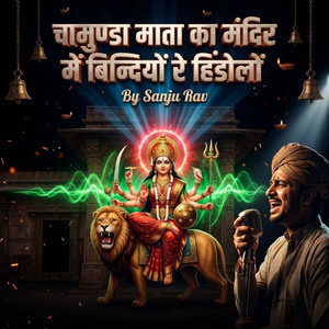 चामुण्डा माता का मंदिर में बिन्दियों रे हिंडोलों