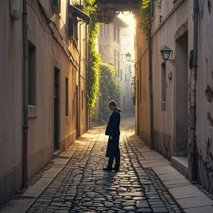 巷口的阳光-路过的忐忑