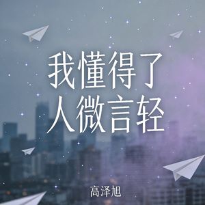 我懂得了人微言轻