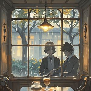 玻璃窗的雨天-假装陌生