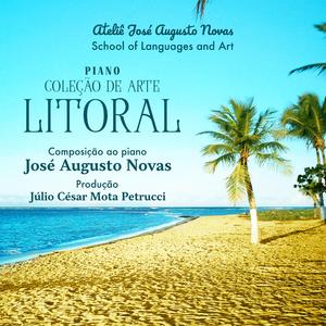 Caminhando na areia da praia