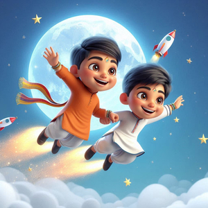 चाँद पे जाना है