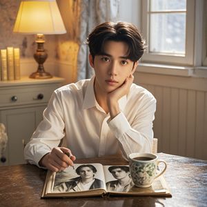 旧照片里的深夜