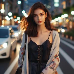 That girl is so pretty那妞真好看