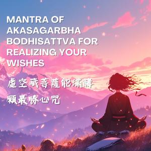 虛空藏菩薩能滿諸願最勝心咒防止失智增加記憶 Mantra of Akasagarbha bodhisattva for realizing your wishes