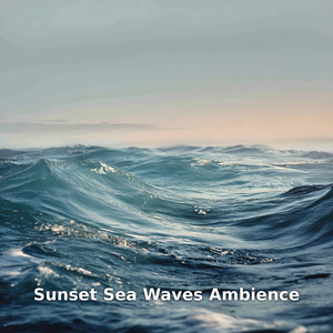 Sunset Sea Waves and Shoreline Water Sounds, Pt.25