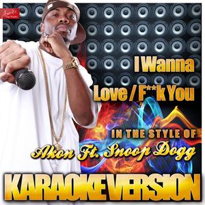 I Wanna Love / **** You (In the Style of Akon Ft. Snoop Dogg) [Karaoke Version]