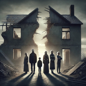 Zerbrochenes Zuhause