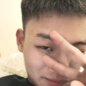 我在