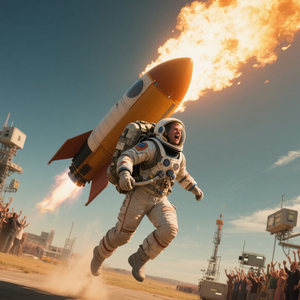 升空的那一瞬间