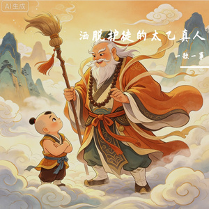 洒脱护徒的太乙真人