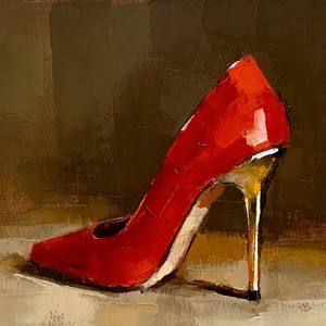 红色高跟鞋
