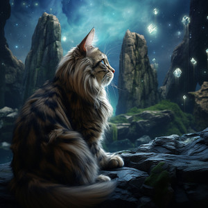 Ambient Cat Rain Melodies