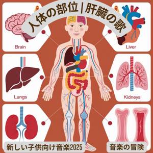 人体の部位 | 肝臓の歌 – 2025年の新しい子供向け音楽