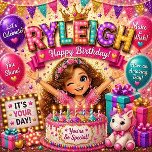 Happy Birthday Ryleigh