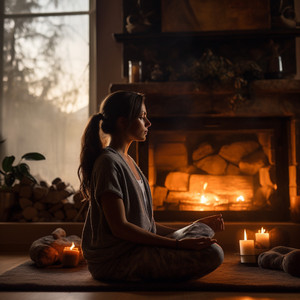 Tonos De Meditación Calmante En El Fuego