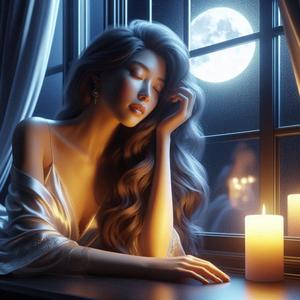 水面に映る月の調べ 睡眠用BGM