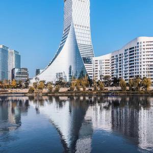 She stroked her face in pain