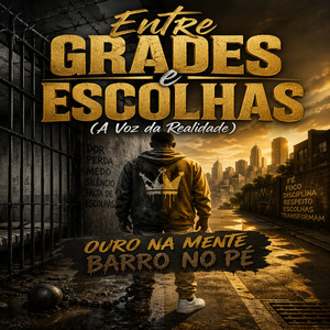 Entre Grades e Escolhas (A Voz da Realidade) ouro na mente barro no pé (Dor perdão medo silêncio falta de escolhas) (Fé foco disciplina respeito escolhas transformam)