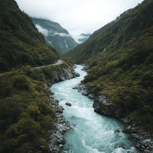 山之间