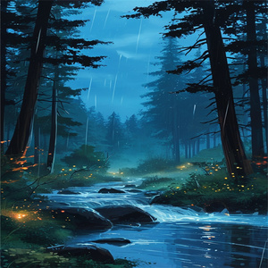 舒缓流水声 (治愈重度失眠)