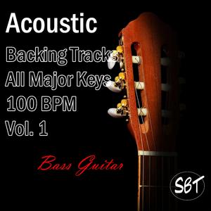 ACC Bass Guitar Backing Track in A Major 100 BPM, Vol. 1