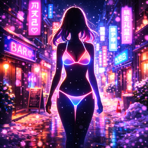 Neon Bikini Meltdown