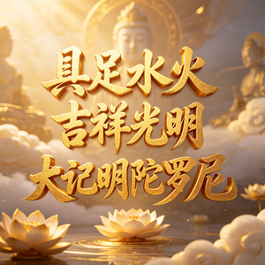 具足水火吉祥光明大记明陀罗尼（7遍）