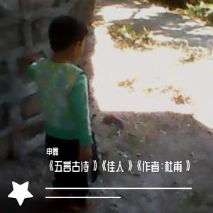 《五言古诗》《佳人》《作者：杜甫》