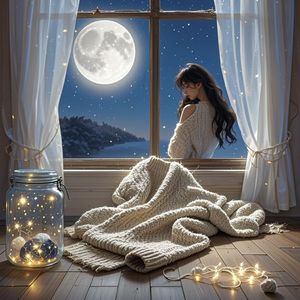 旧毛衣与月光_晓意