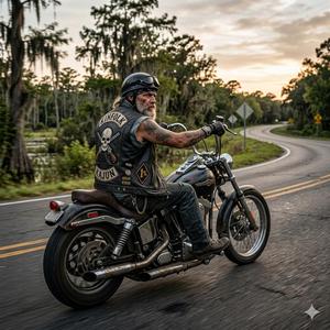 Harley idles