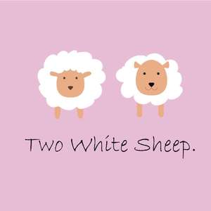 two white sheep