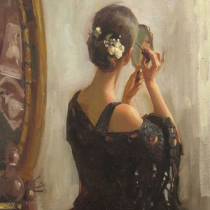 Snow in the Courtyard