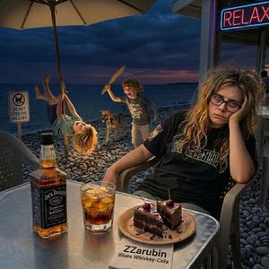 Blues Whiskey-Cola
