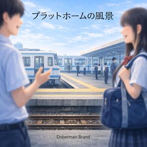 プラットホームの風景