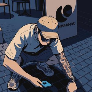 我总是一个人从午夜到清晨