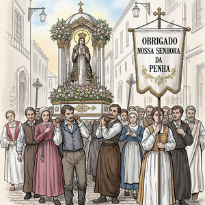 OBRIGADO NOSSA SENHORA DA PENHA